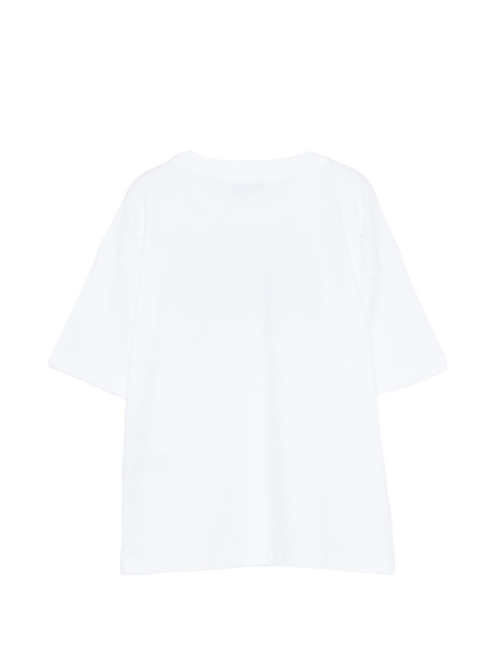 T-shirt con logo floreale S6MSJGTH087 001 MSGM KIDS