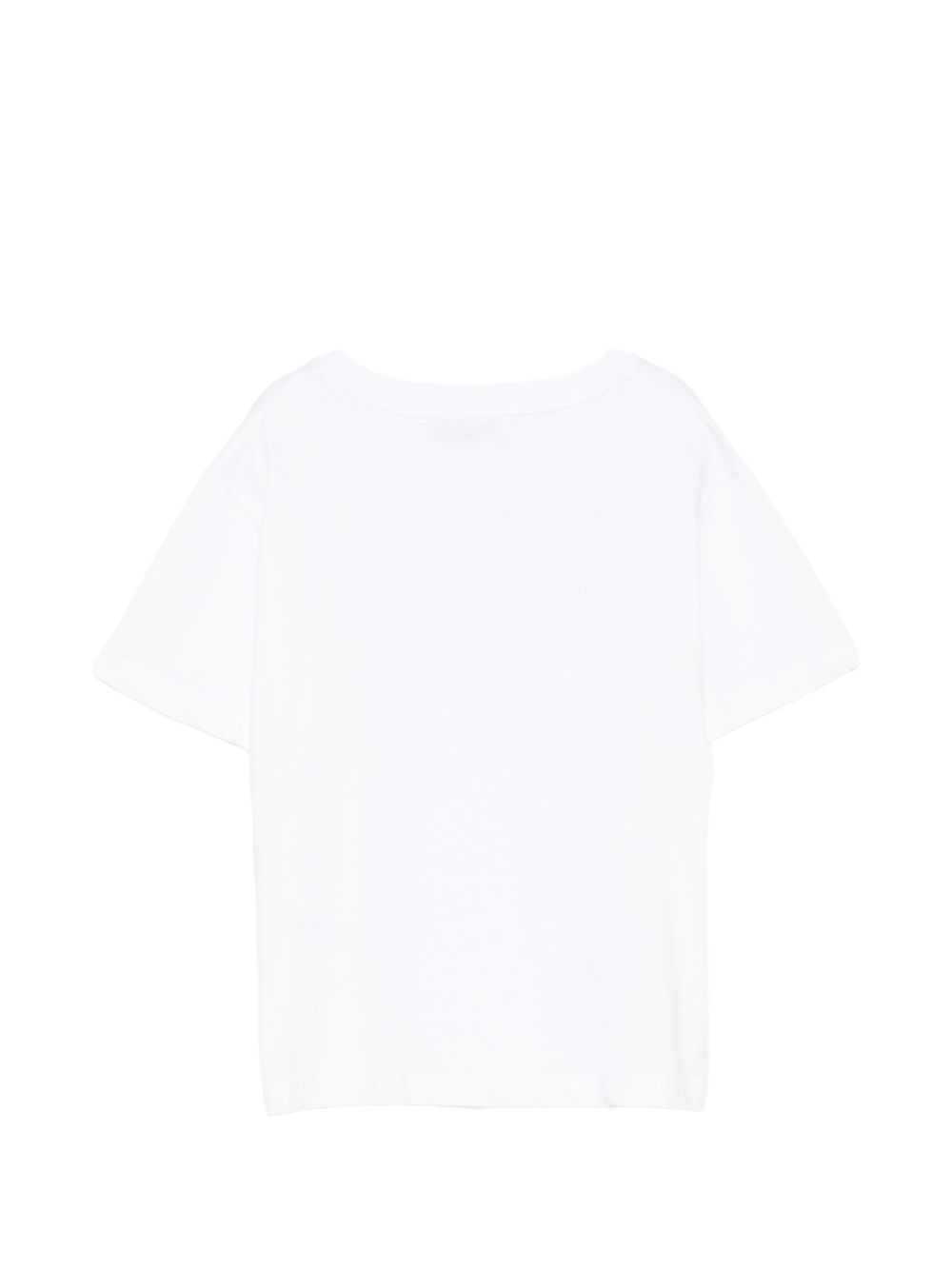 T-shirt in cotone a maniche corte S6MSJUTH001 001 MSGM KIDS