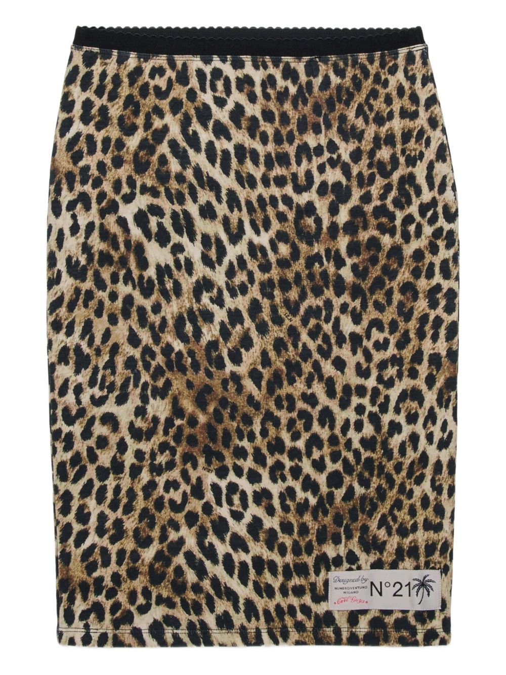 Gonna a tubino stampa leopardata N2109YN0486 0N900 N21 KIDS