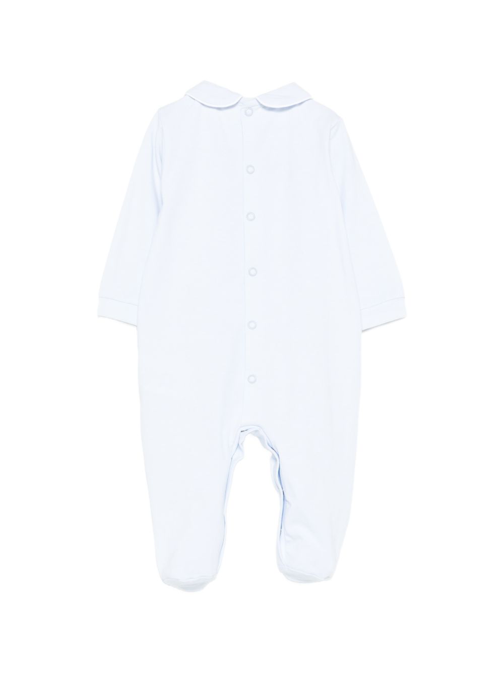 Tutina in cotone con piedini E26010 AZZURRO NANAN KIDS