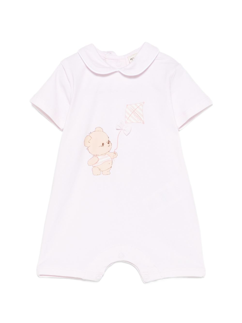 Tutina in cotone con colletto E26013 ROSA NANAN KIDS