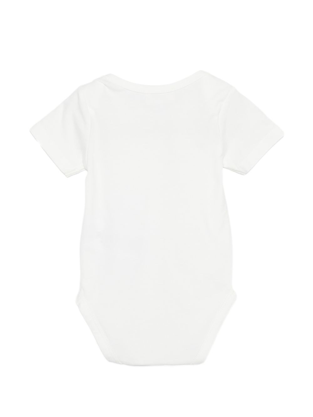 Body neonato manica corta con stampa E26014 BIANCO NANAN KIDS