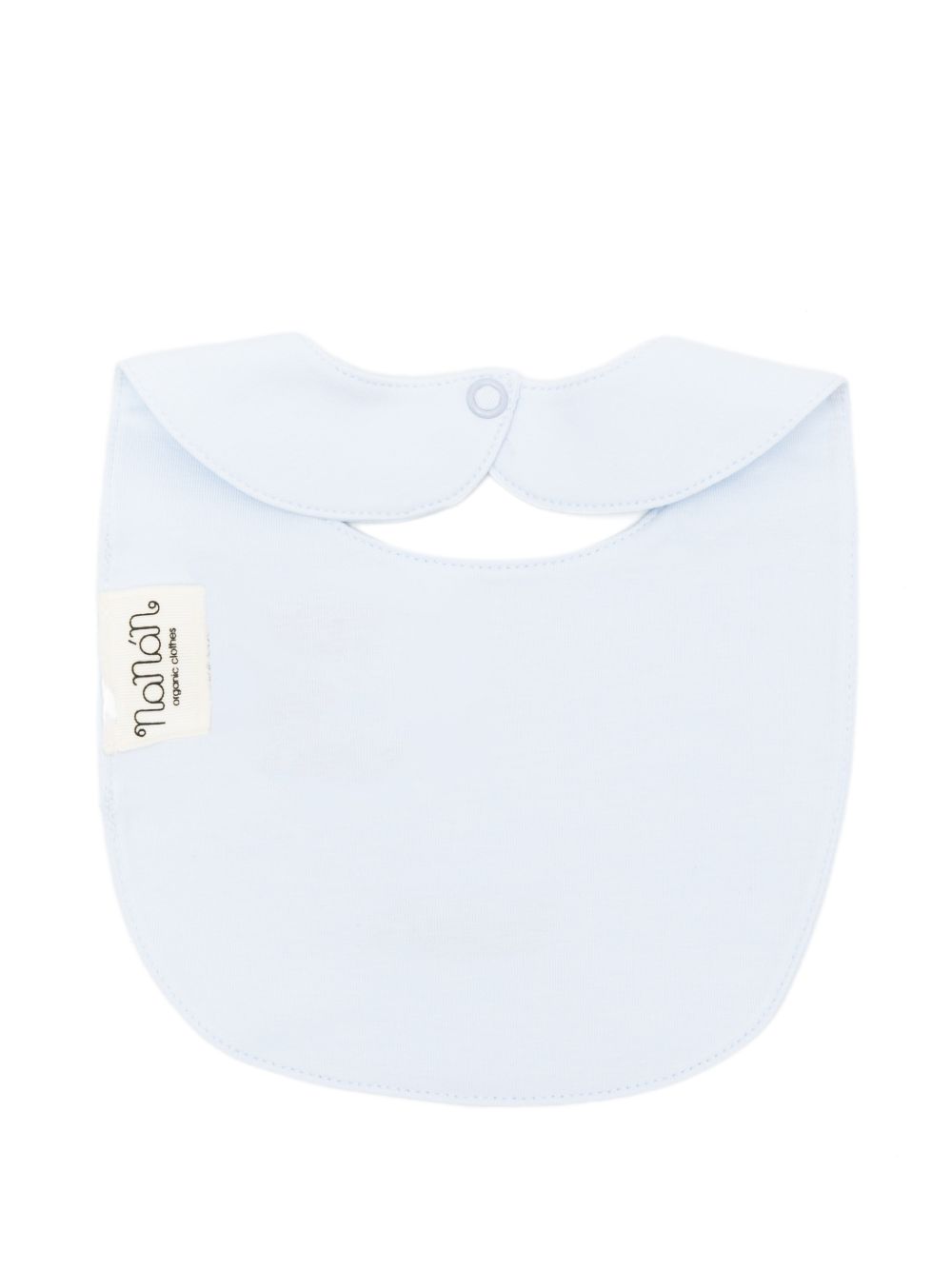 Bavetta in cotone con ricamo logo E26015 AZZURRO NANAN KIDS