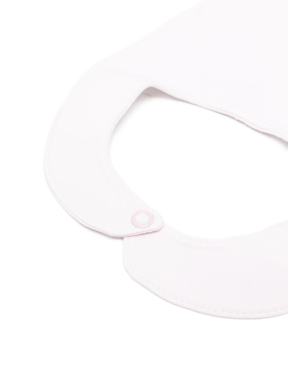 Bavetta in cotone con ricamo logo E26015 ROSA NANAN KIDS