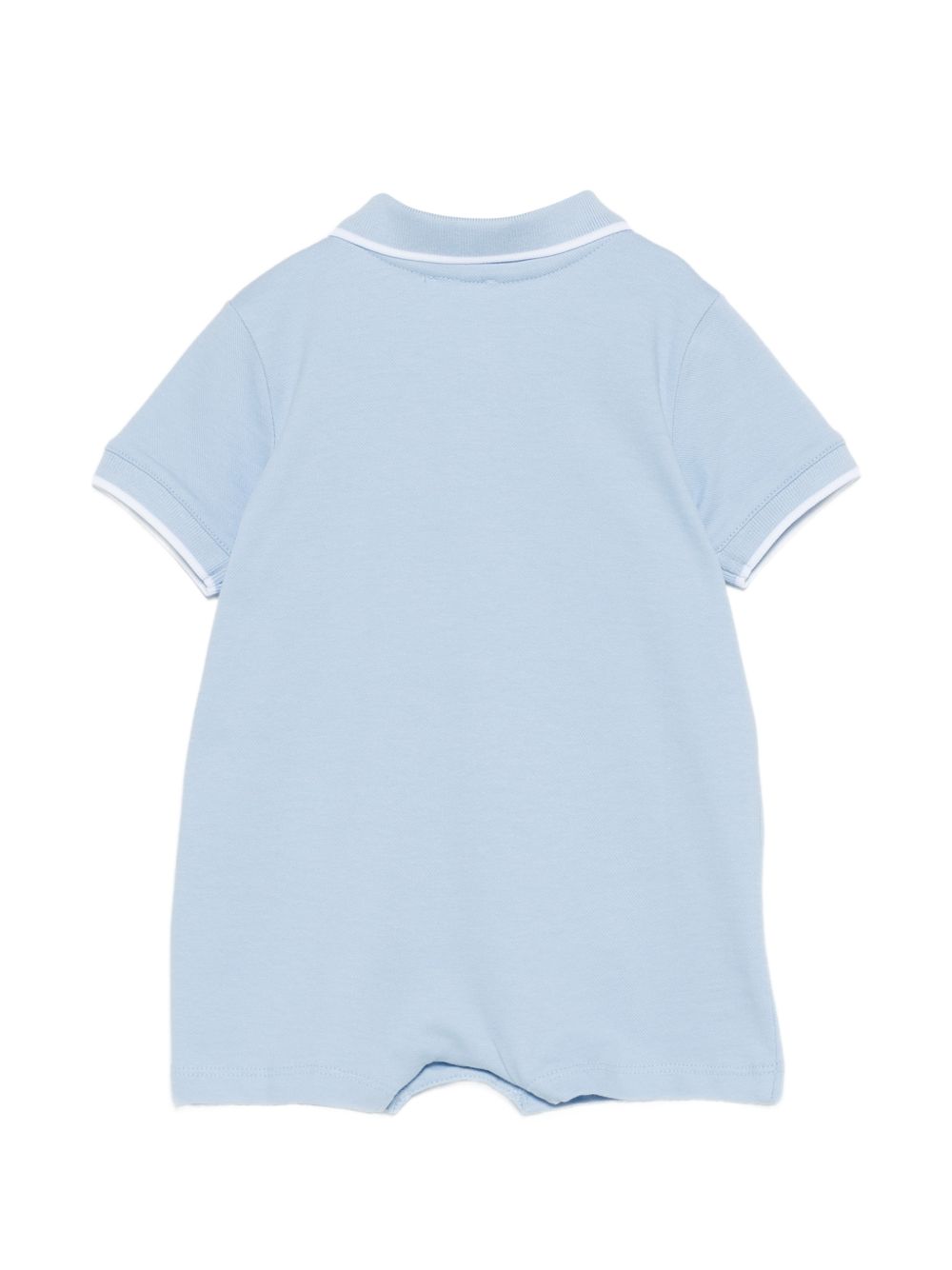 Pagliaccetto in cotone con orsetto E26171 AZZURRO NANAN KIDS