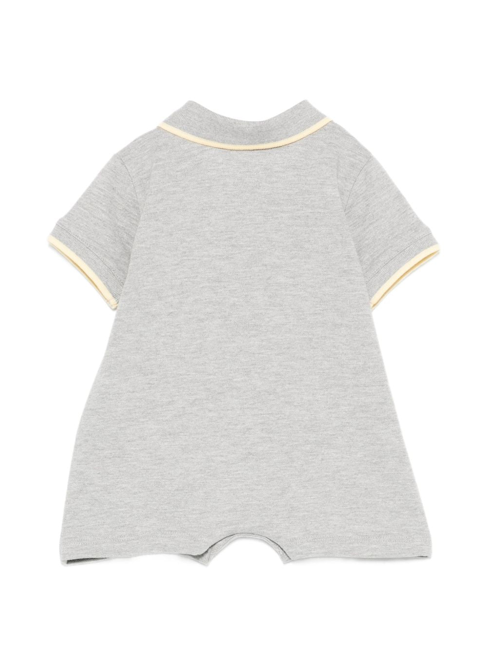 Pagliaccetto in cotone con orsetto E26171 GRIGIO NANAN KIDS