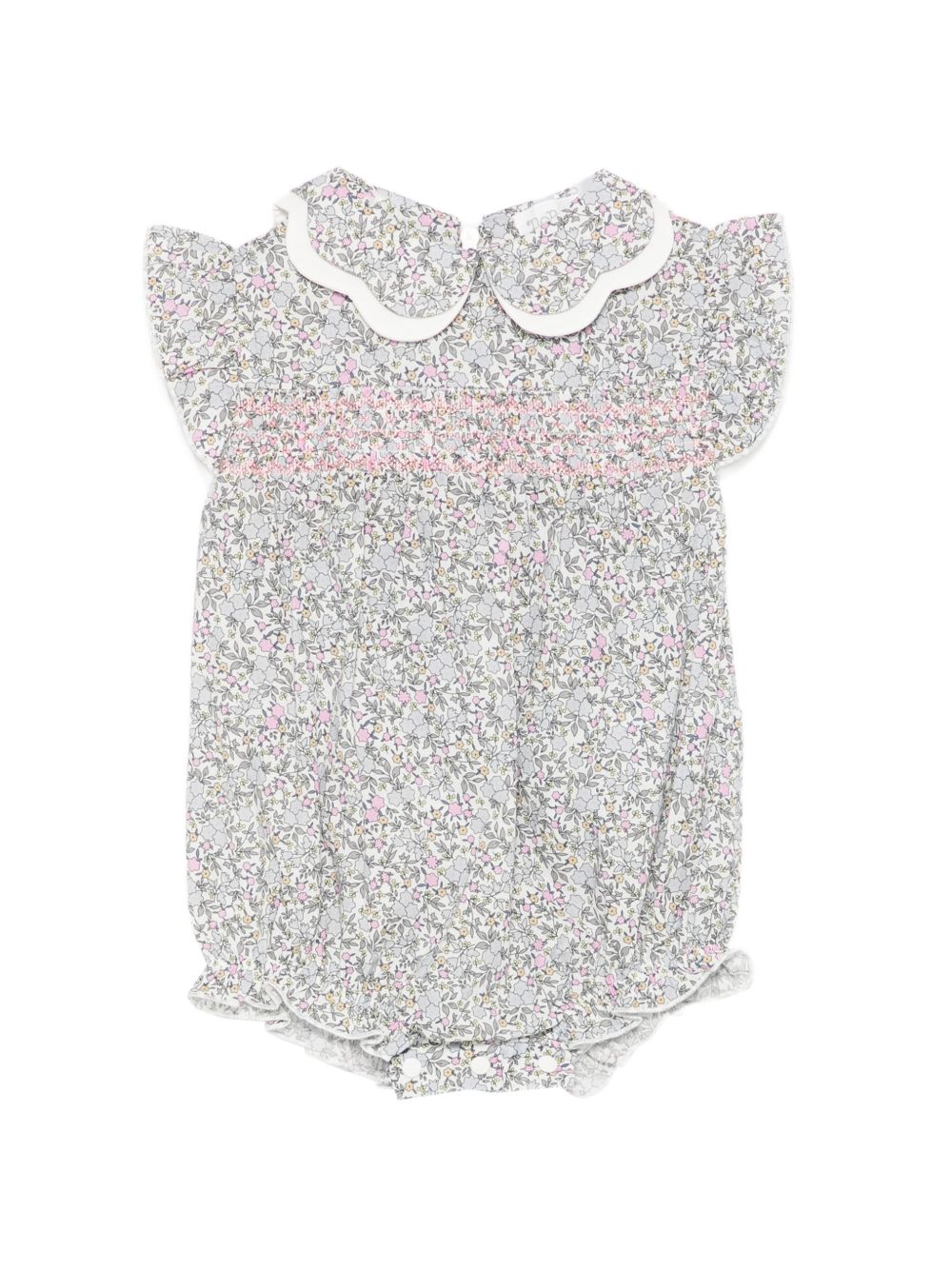 Body in cotone con colletto E26443 FIORATO NANAN KIDS