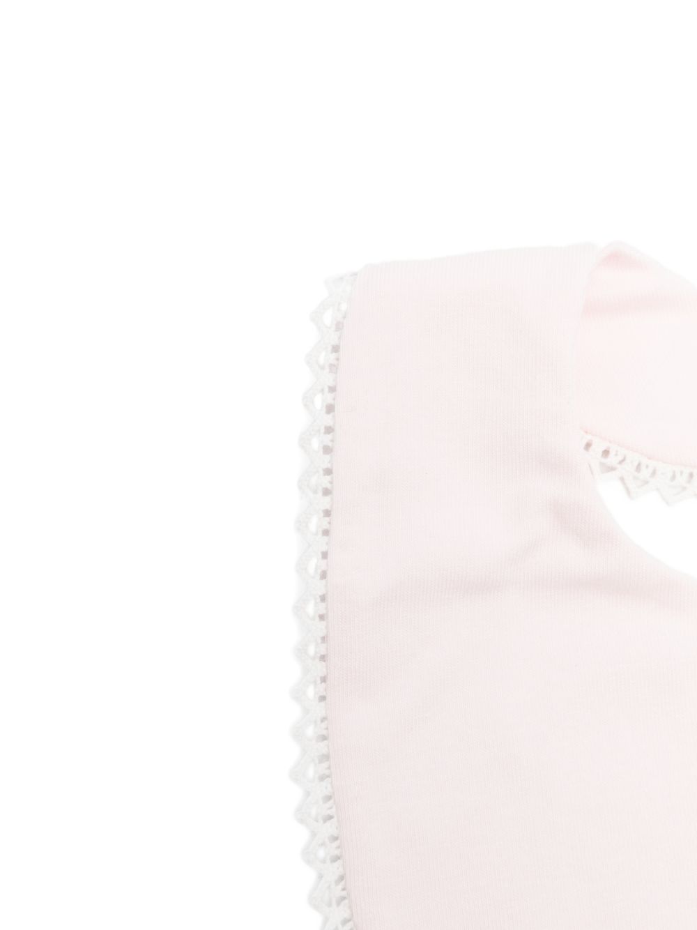Bavaglino in cotone con stampa logo E26447 ROSA NANAN KIDS