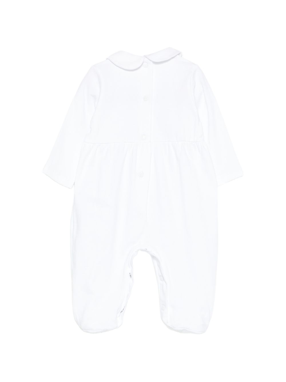 Tutina con colletto e fiocco a righe E26473 LILLA NANAN KIDS