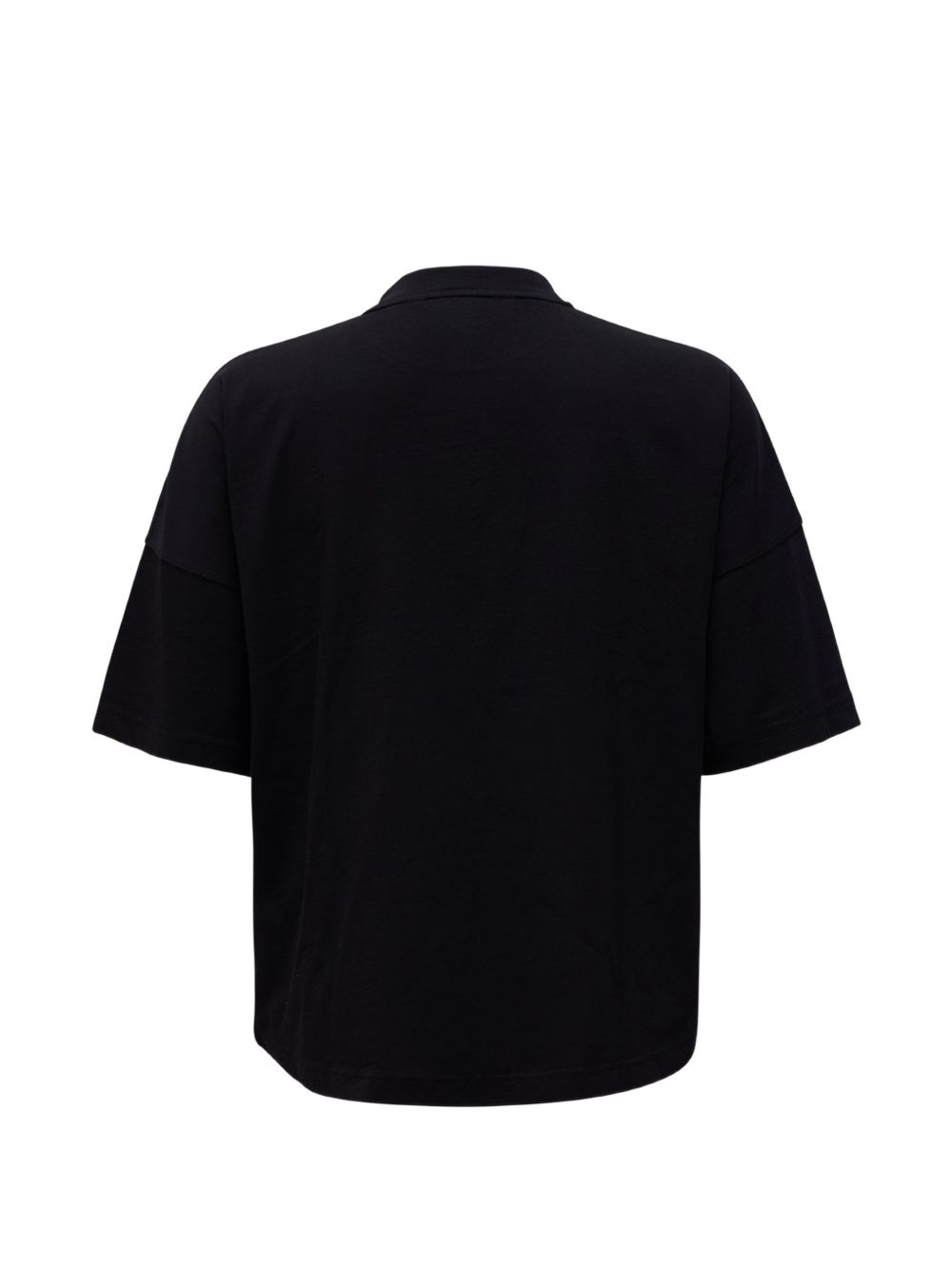 Polo in cotone con stampa orso PMAA10BS26JER004 1060 PALM ANGELS