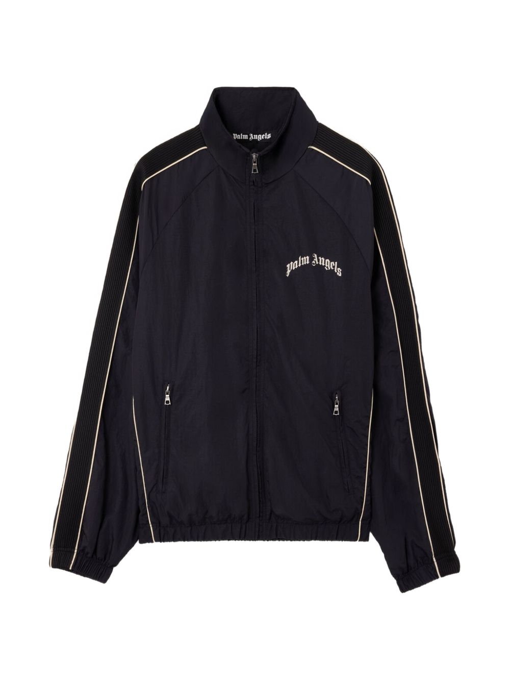 Giacca sportiva con zip e bande laterali PMEB02GS26FAB001 1003 PALM ANGELS