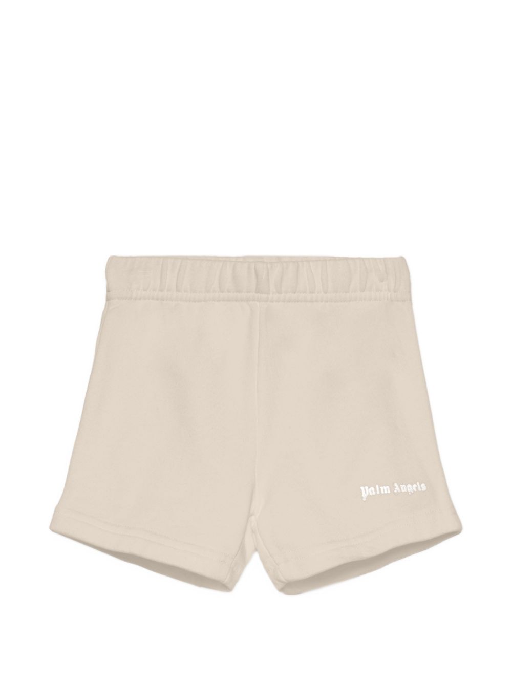 Shorts in cotone con coulisse PB6X003S26FLE001 092 PALM ANGELS KIDS