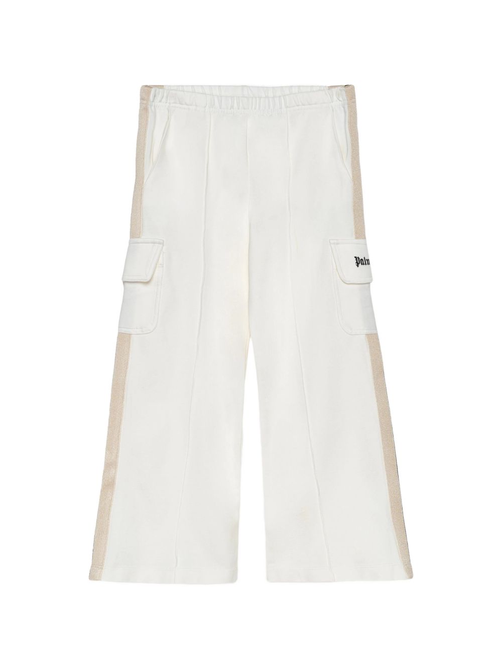Pantaloni cargo con banda laterale PGCJ011S26FLE001 002 PALM ANGELS KIDS