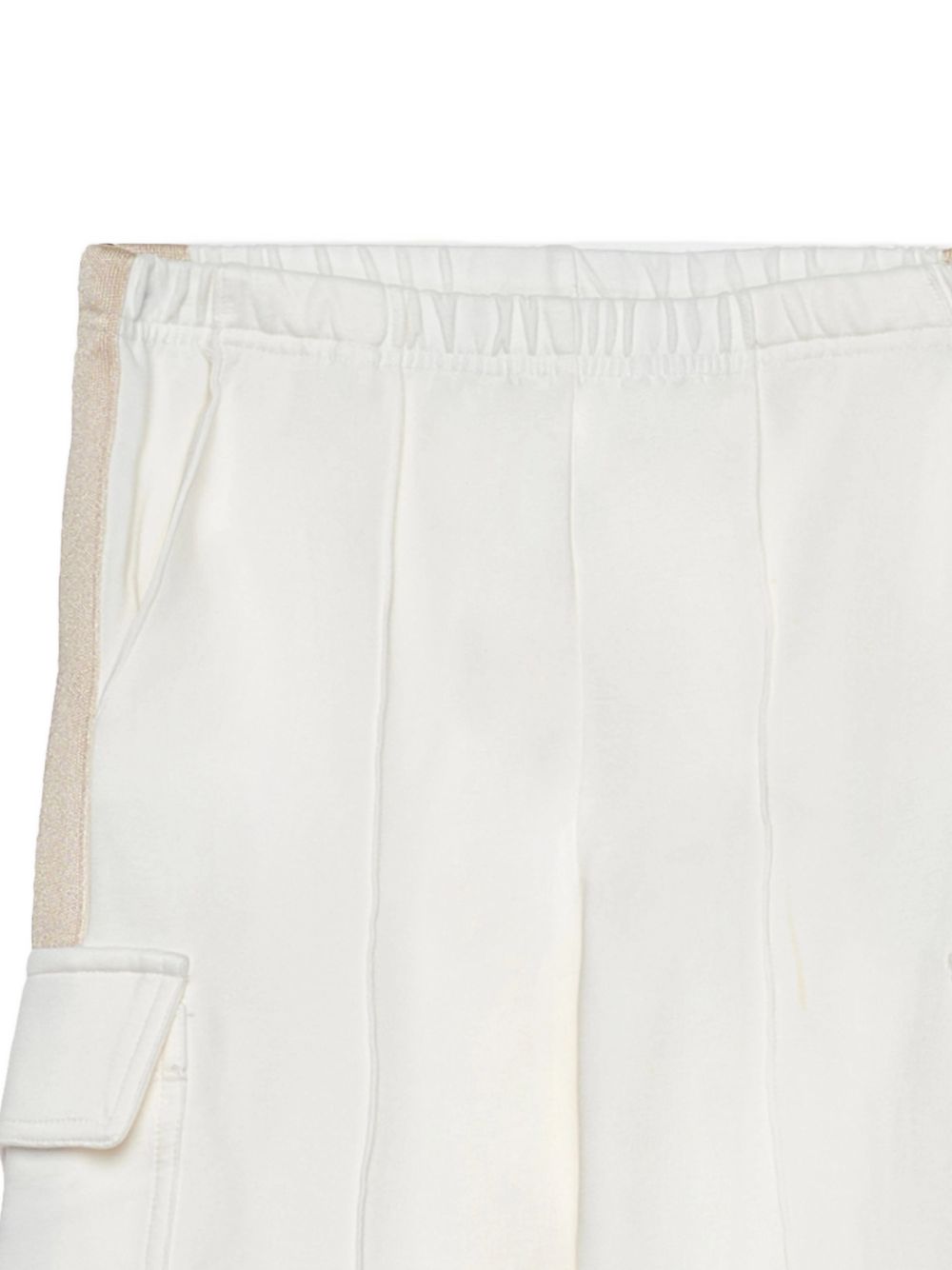 Pantaloni cargo con banda laterale PGCJ011S26FLE001 002 PALM ANGELS KIDS