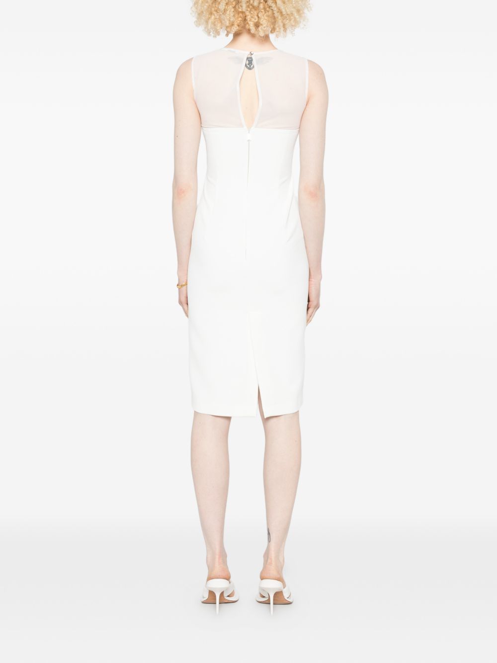 Abito midi con inserti in mesh 2A3047A737 W146 PATRIZIA PEPE