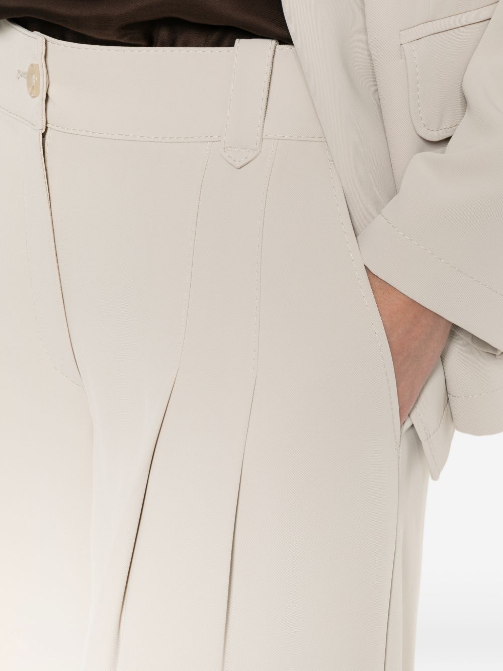 Pantaloni in poliestere a gamba larga 2611131013200 001 PENNY BLACK