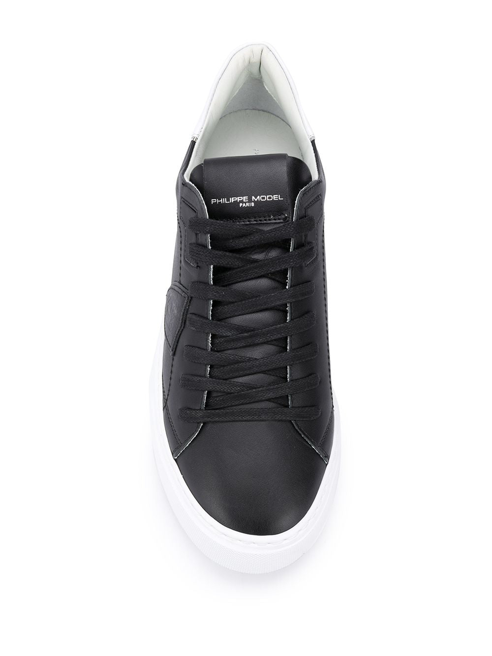 Sneakers basse in pelle con suola piatta BTLU V002 PHILIPPE MODEL