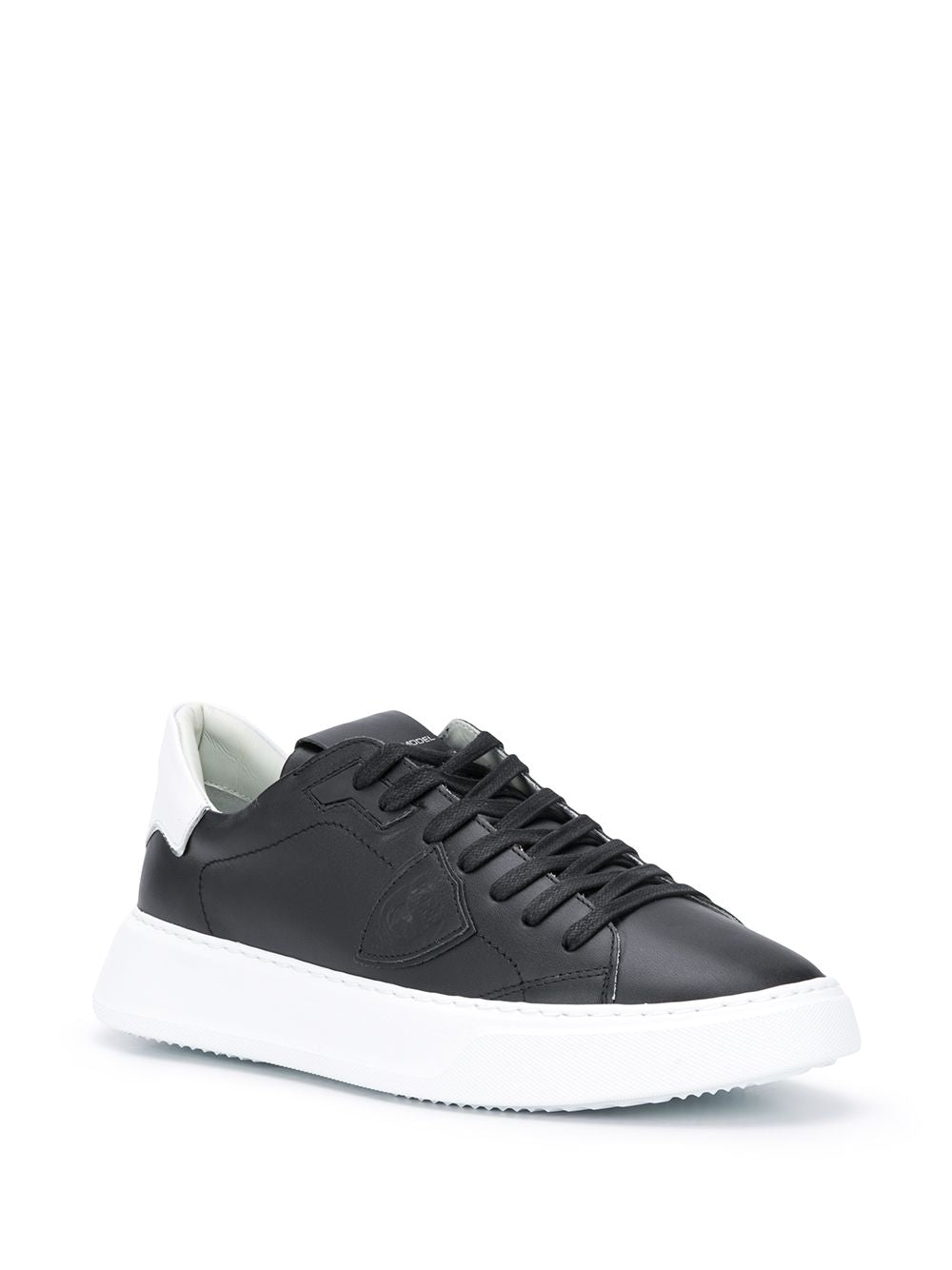 Sneakers basse in pelle con suola piatta BTLU V002 PHILIPPE MODEL