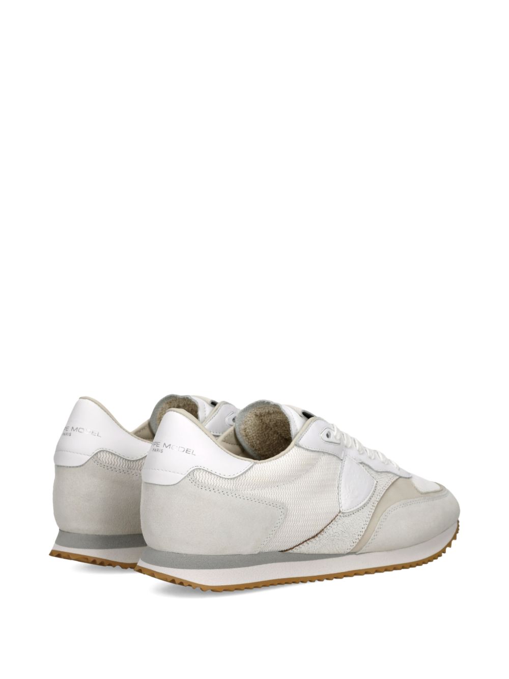 Sneakers con dettagli in pelle bianca BVLU W001 PHILIPPE MODEL