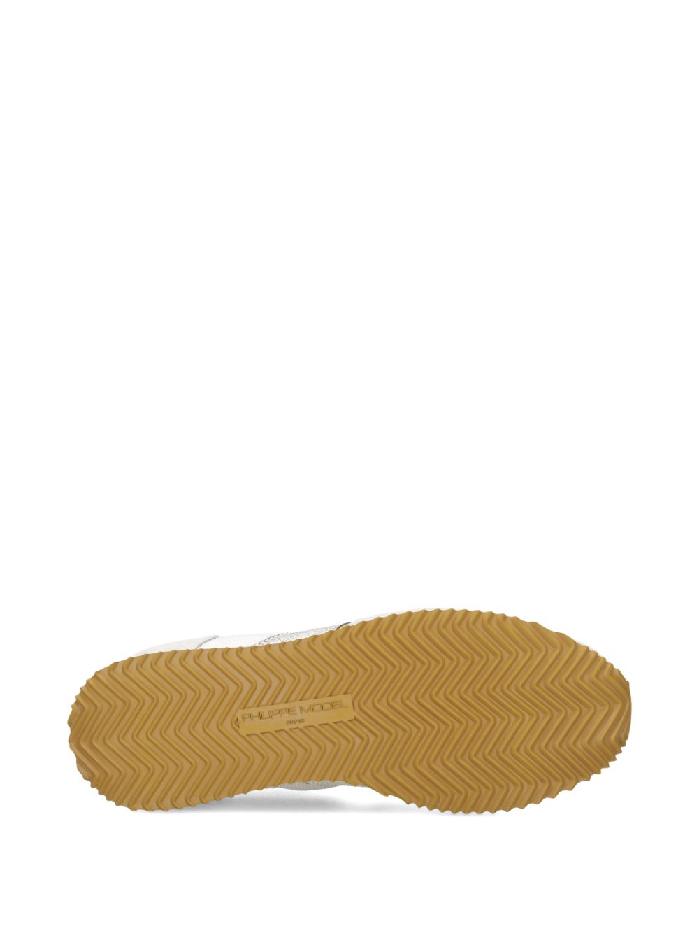 Sneakers con dettagli in pelle bianca BVLU W001 PHILIPPE MODEL