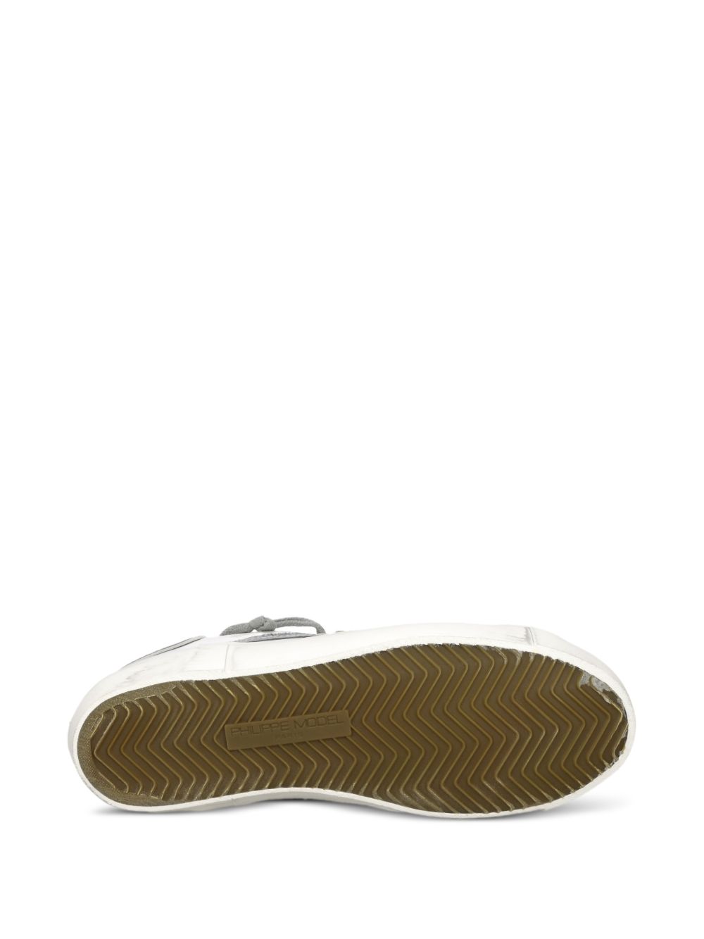 Sneakers in pelle con dettaglio dorato PRLD VM04 PHILIPPE MODEL