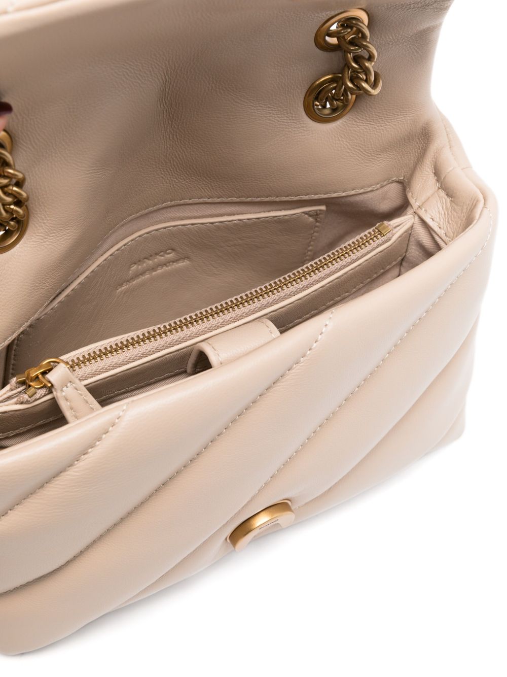 Borsa a tracolla trapuntata cipria 100039A0F2 C50Q PINKO