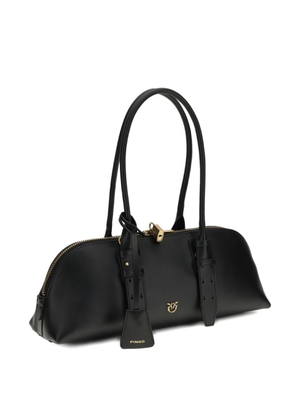 Borsa a spalla in pelle con manico superiore 106169A0QO Z99Q PINKO