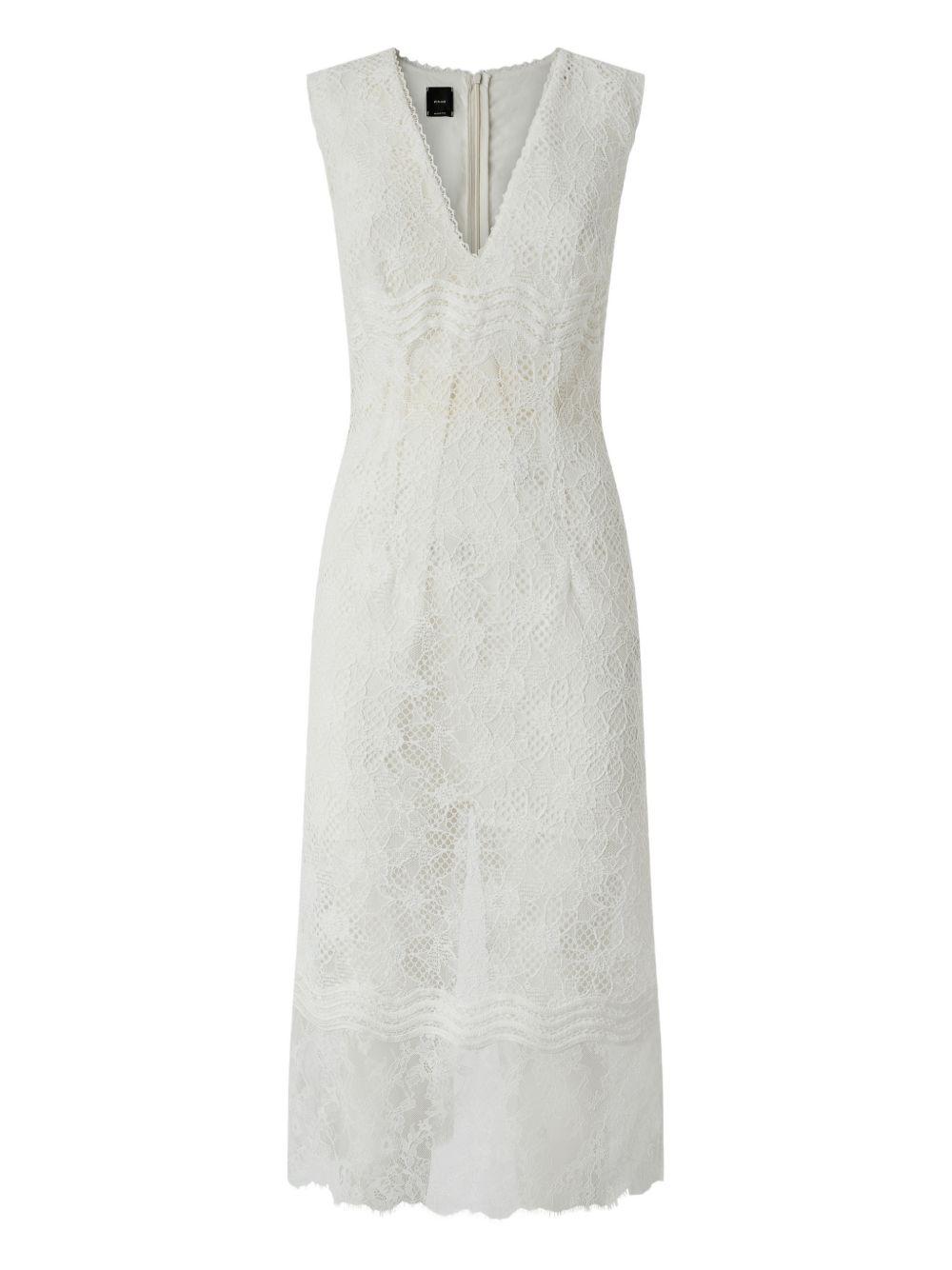 Abito in pizzo scollo a V 106660A381 Z05 PINKO