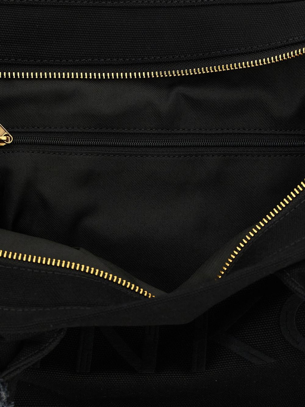 Borsa shopping in cotone con dettagli sfrangiati 106673A3A4 Z99 PINKO