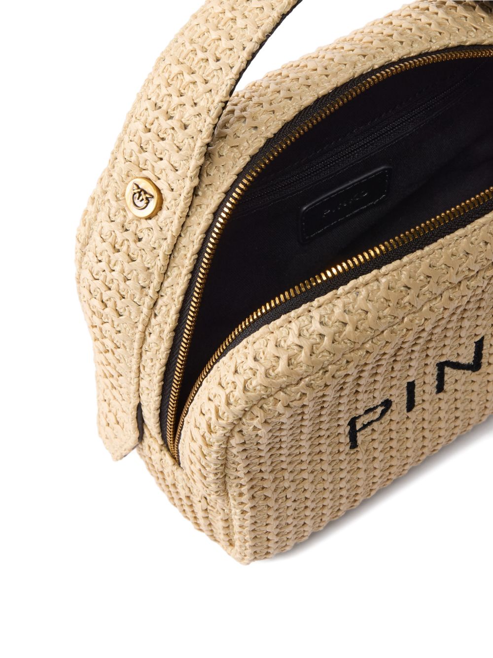 Borsa mini intrecciata con manico 106717A39Y HZ3Q PINKO