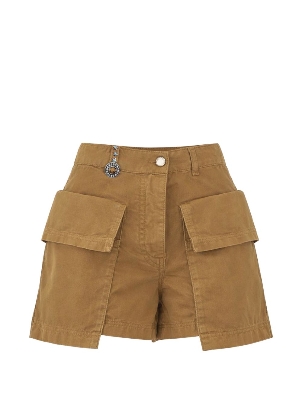 Shorts cargo in cotone con patte 106821A3AW L25 PINKO