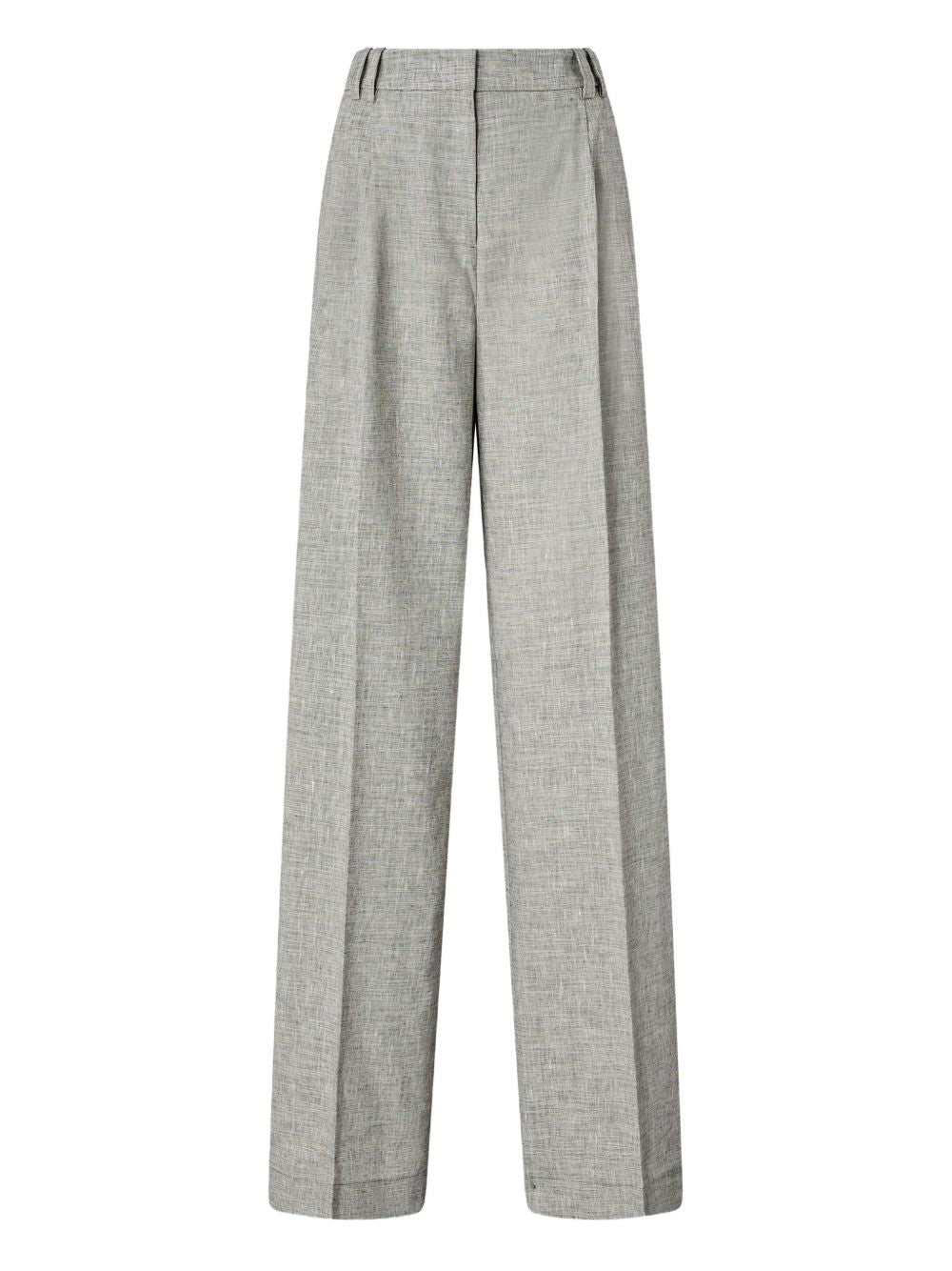 Pantaloni a gamba ampia con pince 106918A3AS ZZ2 PINKO