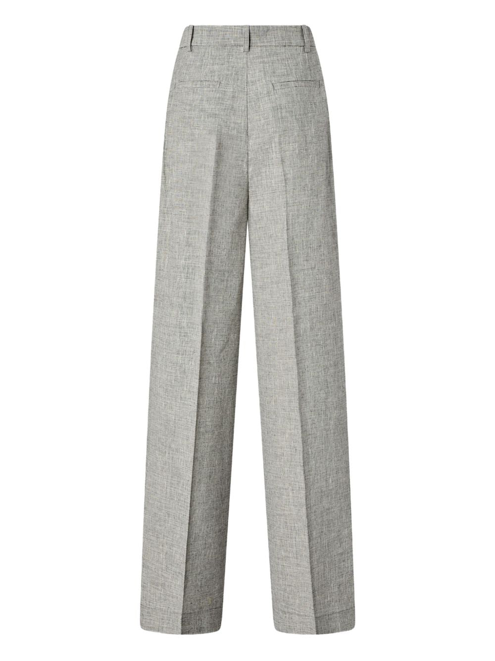 Pantaloni a gamba ampia con pince 106918A3AS ZZ2 PINKO