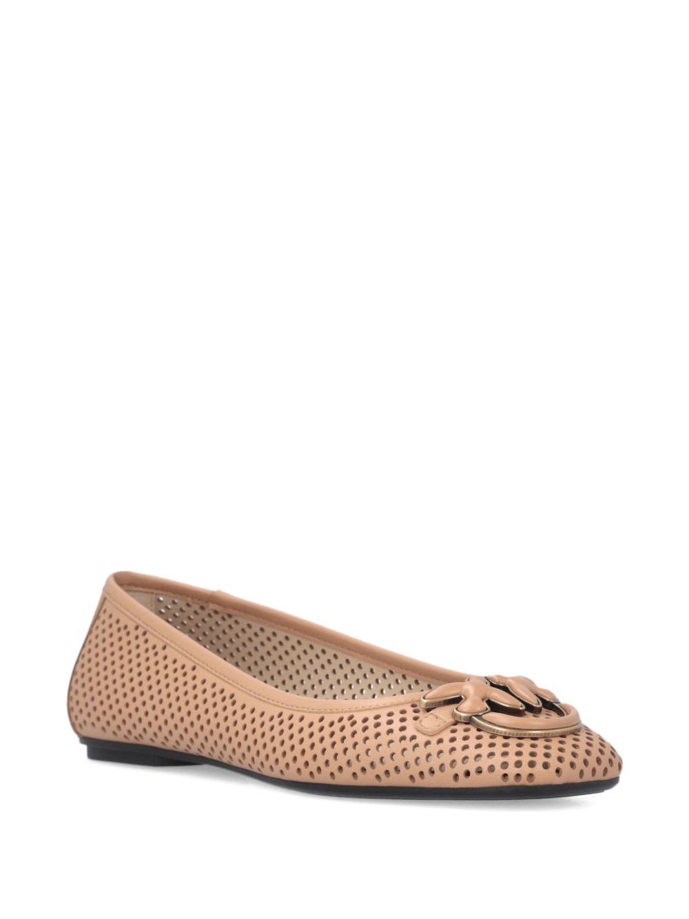 Ballerine traforate con fiocco SD0457P003 Q61 PINKO