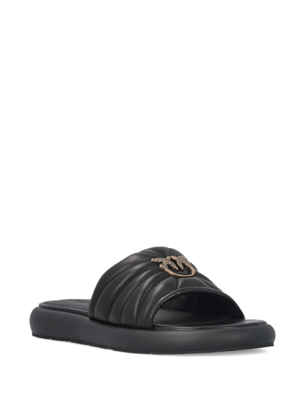 Ciabatte platform con fascia trapuntata SD0525P003 Z99 PINKO