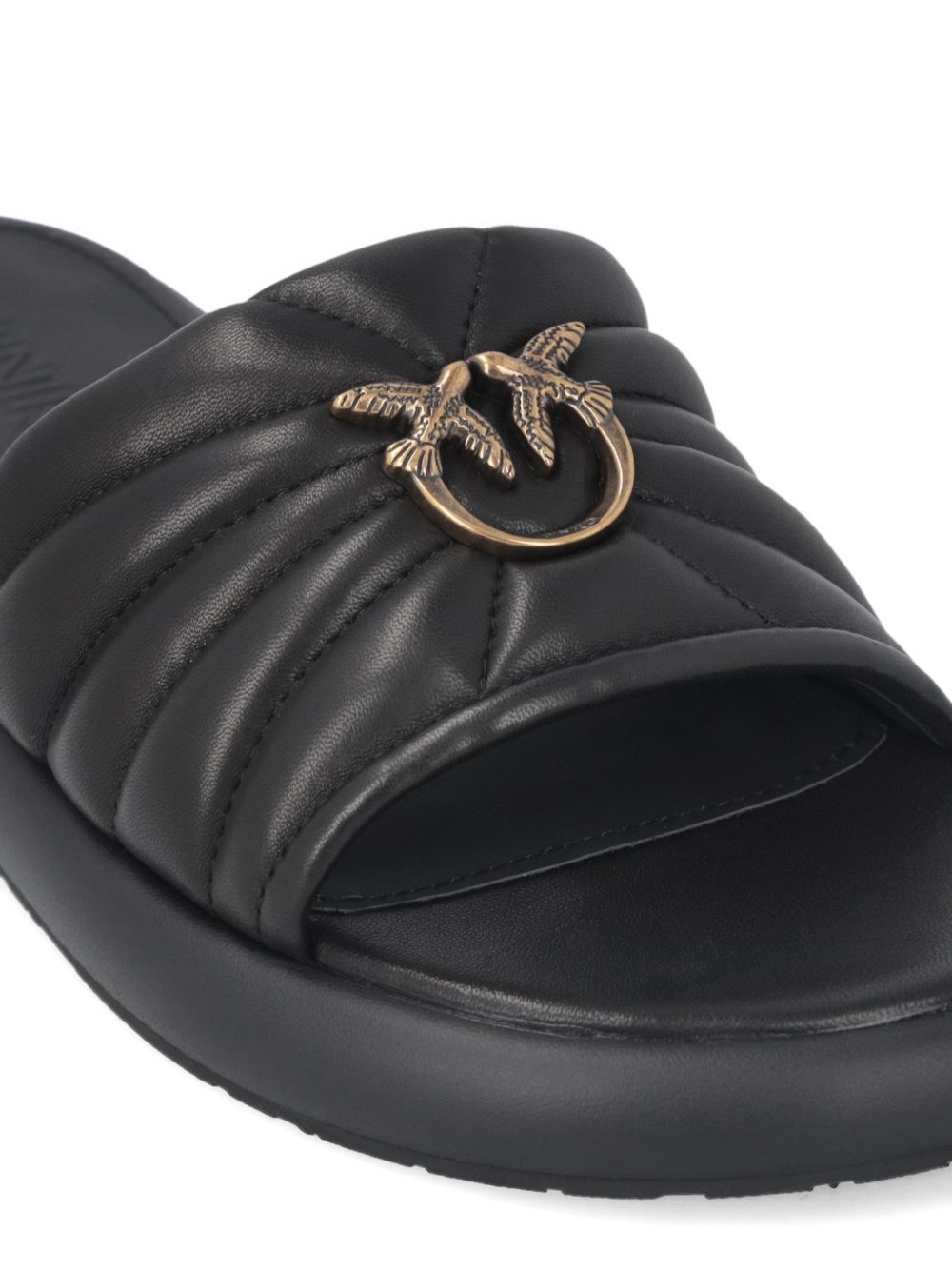 Ciabatte platform con fascia trapuntata SD0525P003 Z99 PINKO