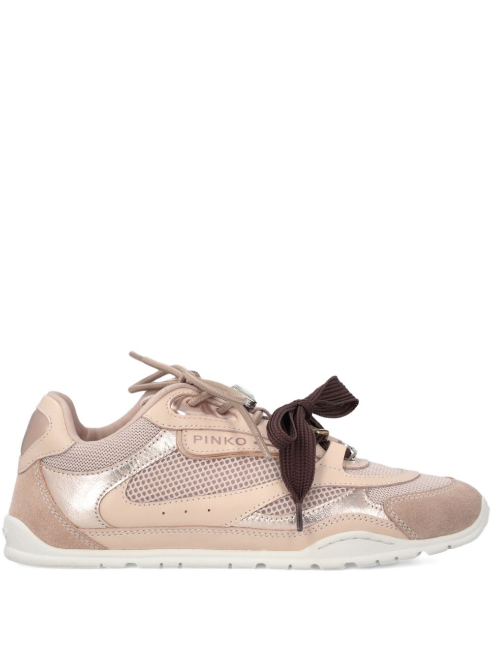 Sneakers in mesh con dettagli metallizzati SS0185P020 P26 PINKO