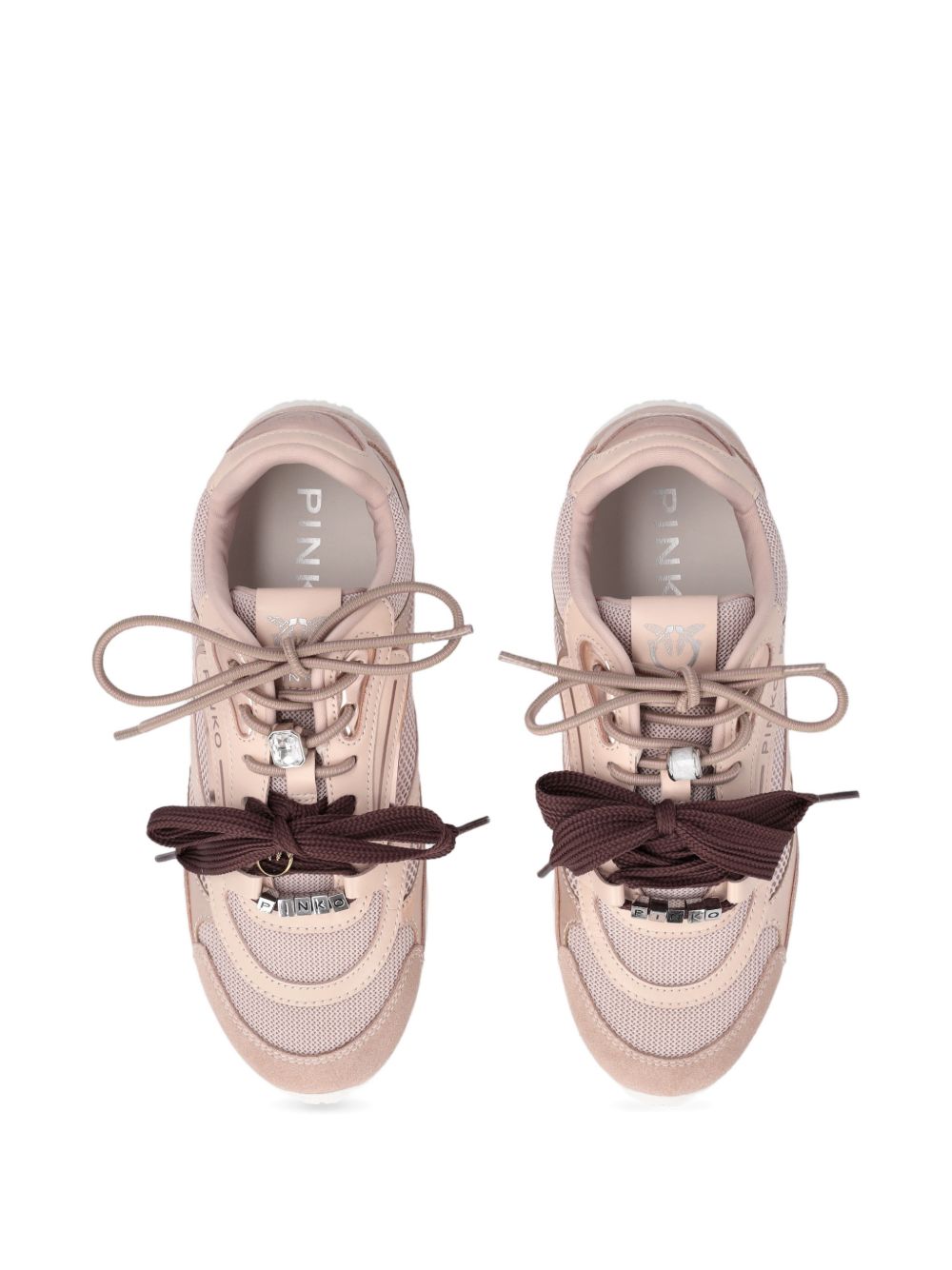 Sneakers in mesh con dettagli metallizzati SS0185P020 P26 PINKO