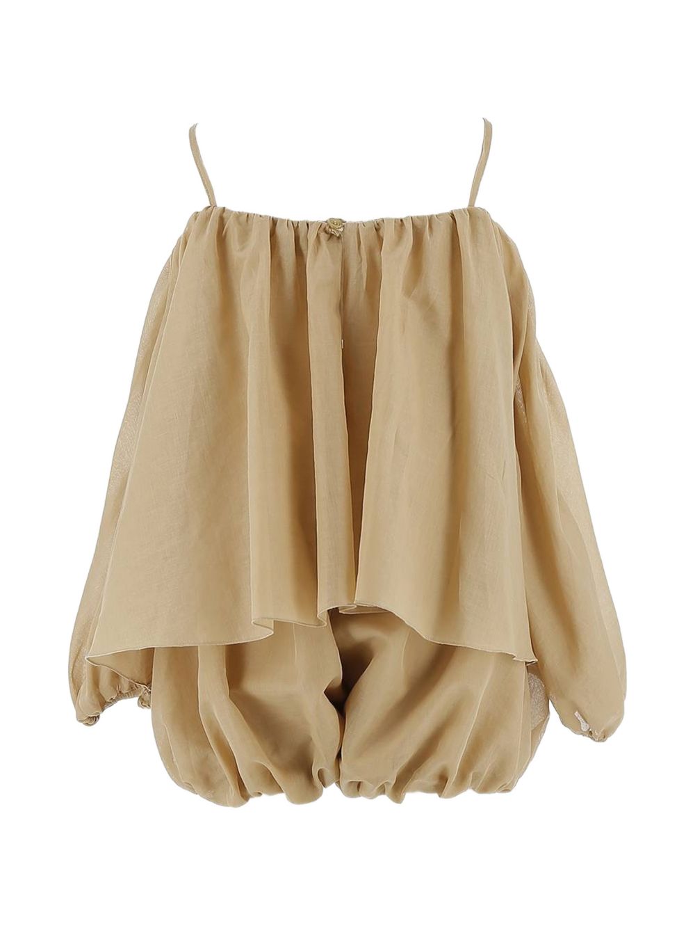 Completo con top e pantaloni a palloncino KFTA014CA005 6023 PINKO UP
