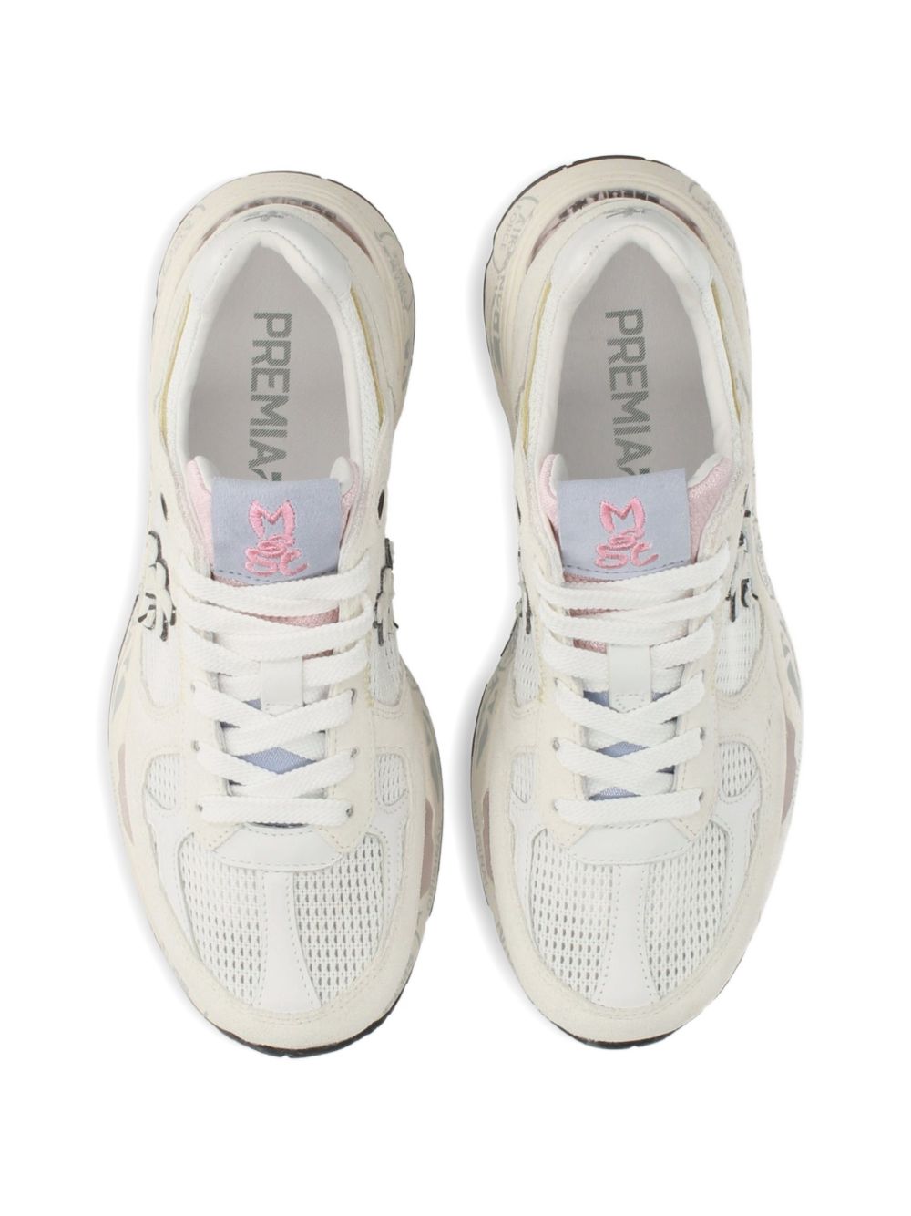 Sneakers basse con logo e suola stampata MASED 8206 PREMIATA