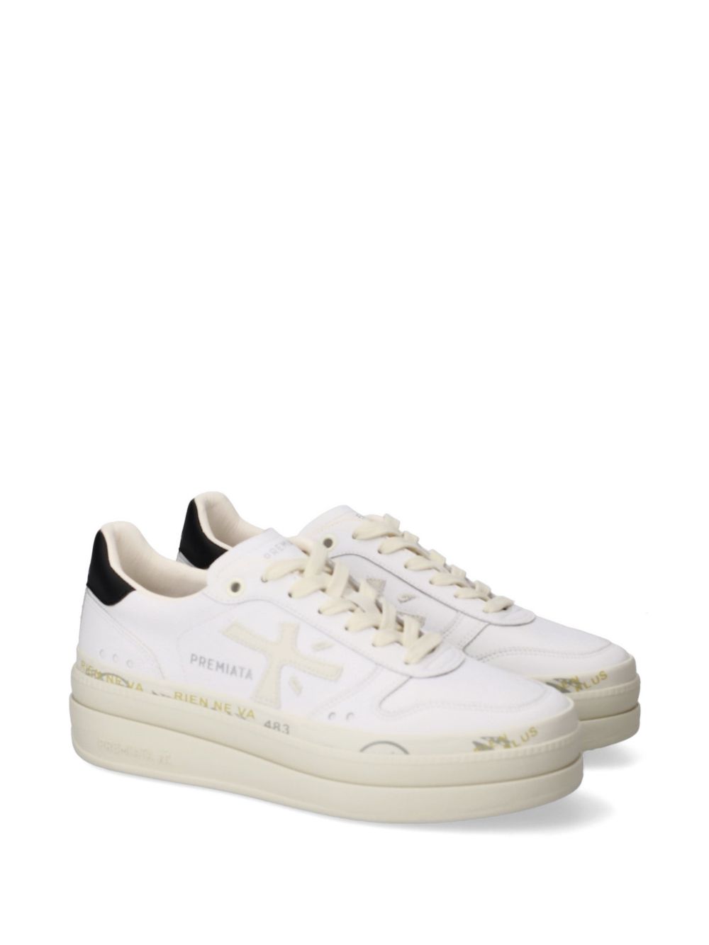 Sneakers in pelle con suola platform MICOL 8197 PREMIATA