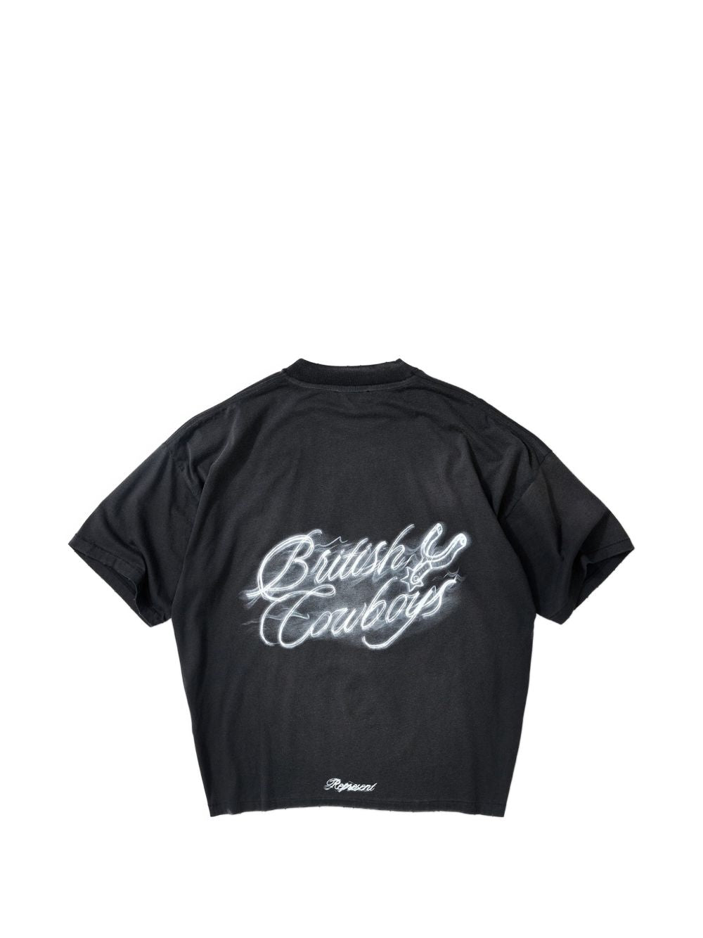 T-shirt con stampa teschio MLM100592 004 REPRESENT