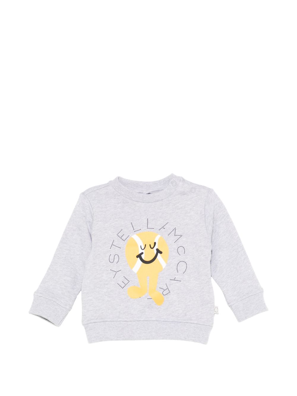 Felpa girocollo con stampa sole TY4580Z0499 807 STELLA MCCARTNEY KIDS