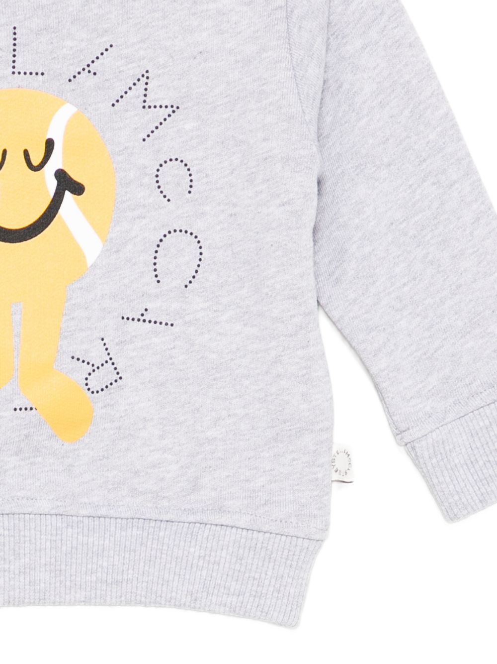 Felpa girocollo con stampa sole TY4580Z0499 807 STELLA MCCARTNEY KIDS
