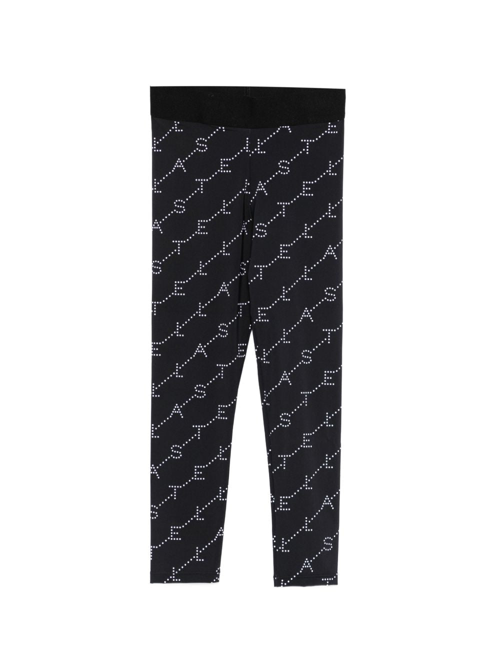 Leggings in poliammide con logo pattern TY6D30Z3479 930BC STELLA MCCARTNEY KIDS