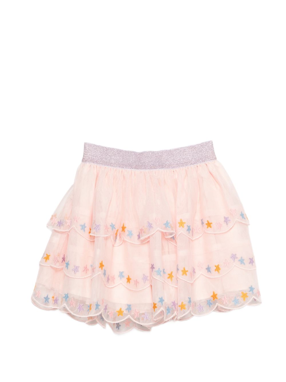 Gonna in tulle con stelle a balze TY7A31Z1119 503 STELLA MCCARTNEY KIDS