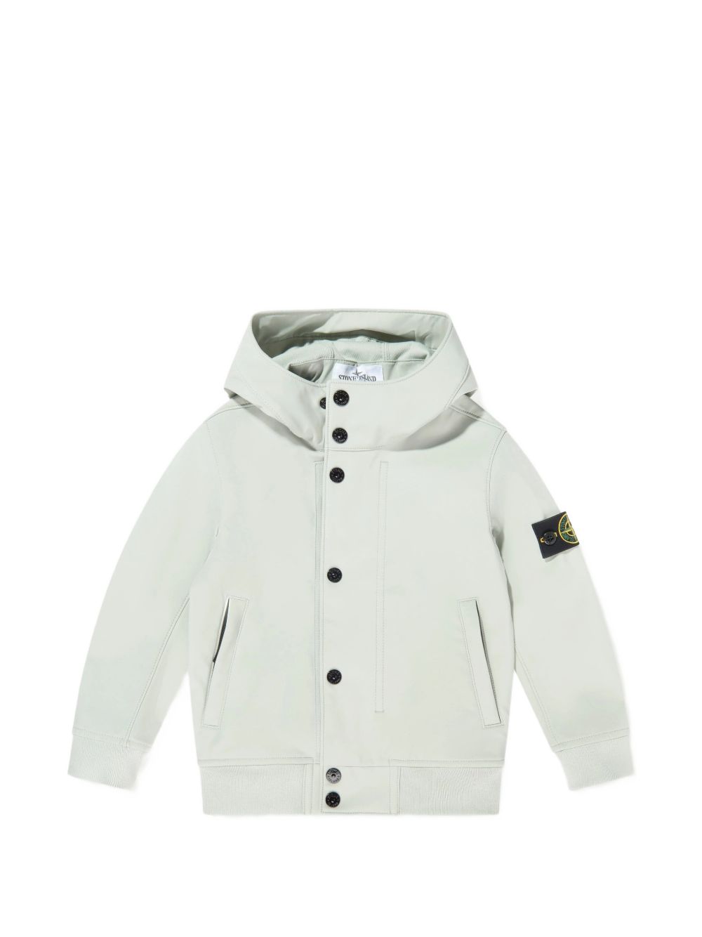 Felpa con cappuccio con bottoni L1S164100001S0A22 V0061 STONE ISLAND KIDS