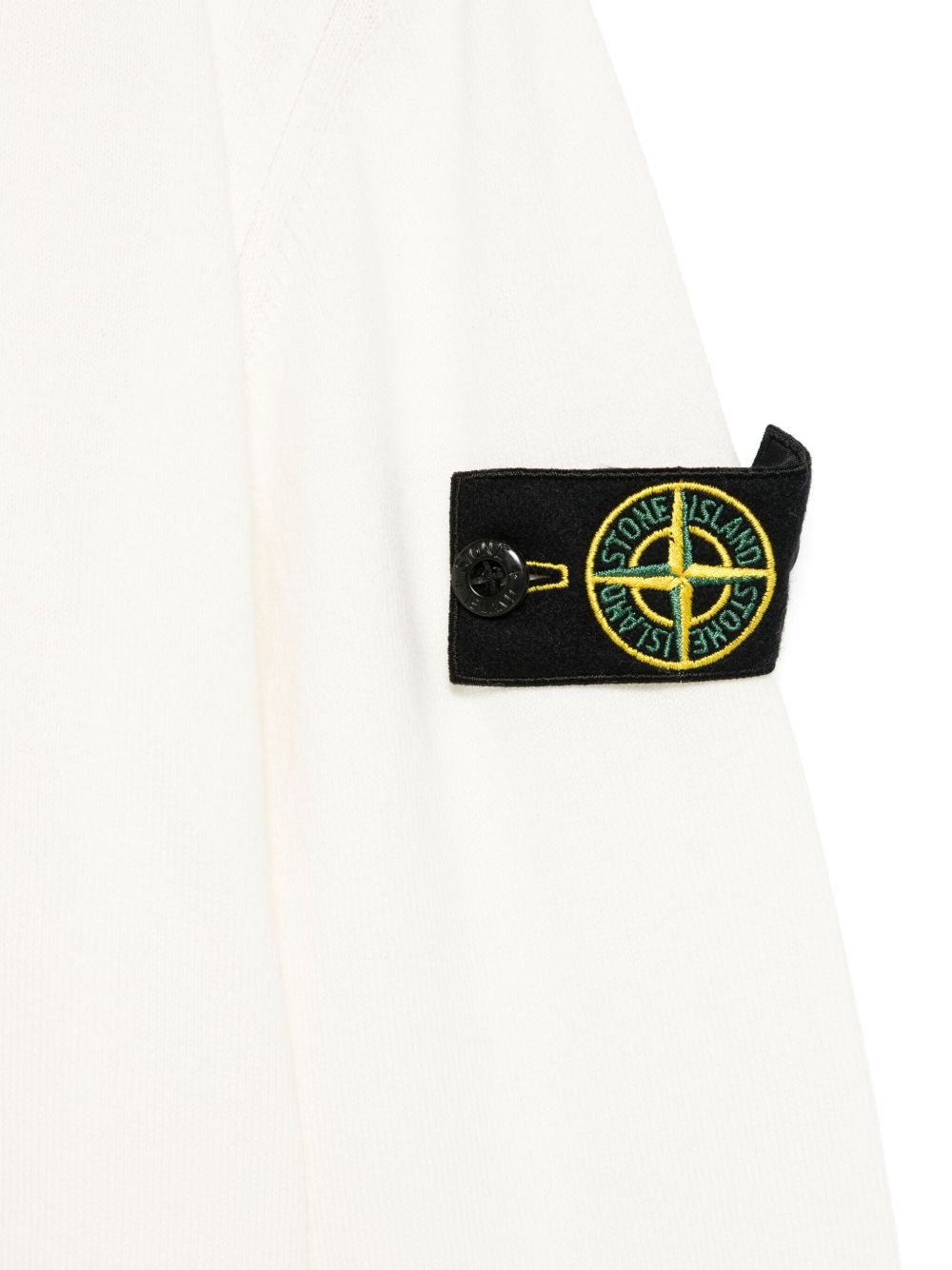 Maglia a maniche lunghe con patch logo L1S165100001S00B2 V0001 STONE ISLAND KIDS