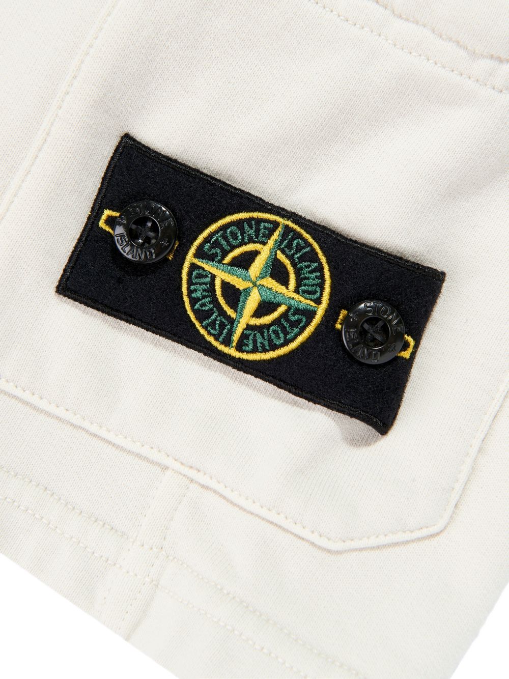 Bermuda con patch logo L1S166200006S0040 V0097 STONE ISLAND KIDS