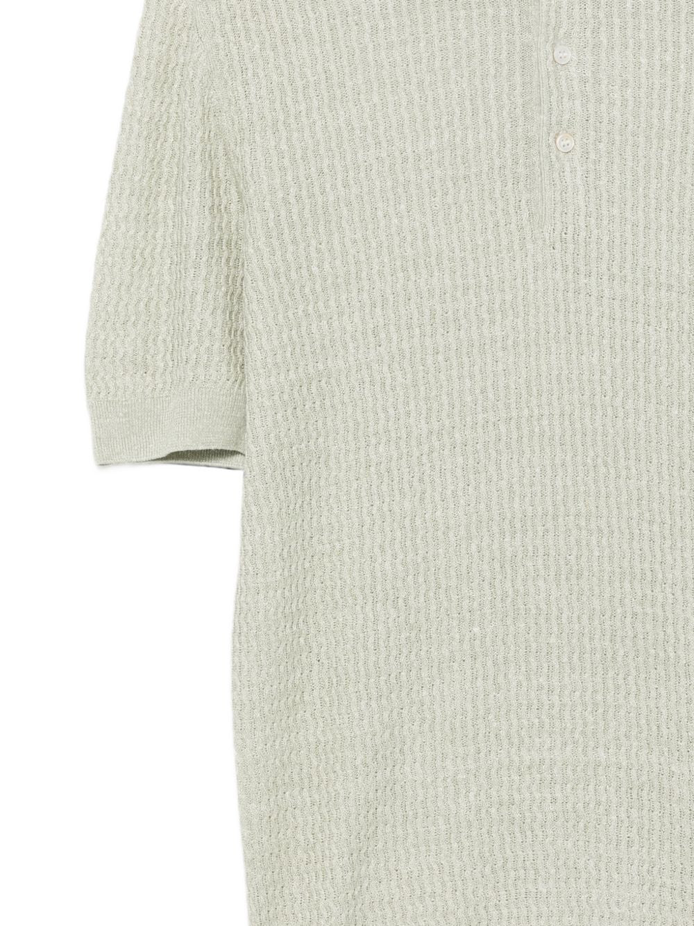Polo in maglia con lavorazione testurizzata GRADYGSE230223E215 410 TAGLIATORE